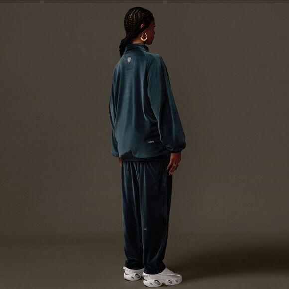 Nike x NOCTA Swarovski Velour Zip Jacket Armory Navy DV3734-454 Women's Medium M - Picture 16 of 16